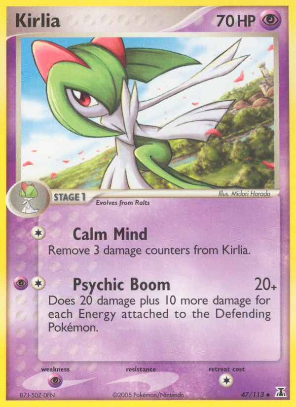 Kirlia (47/113) [EX: Delta Species] - Comfy Hobbies
