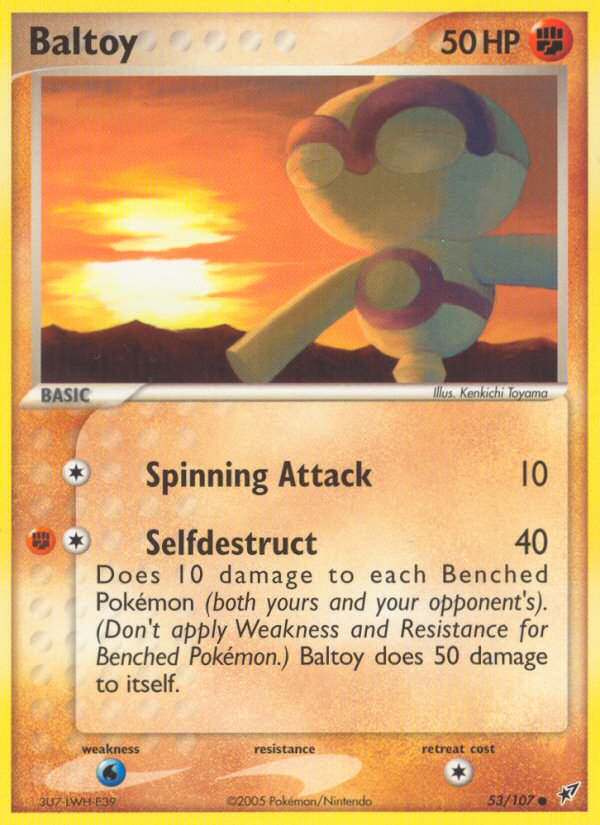 Baltoy (53/107) [EX: Deoxys] - Comfy Hobbies