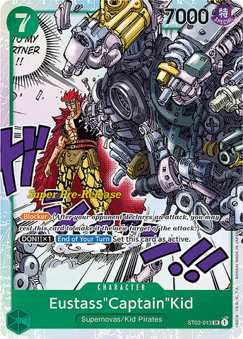 Eustass"Captain"Kid (013) [Super Pre-Release Starter Deck: Worst Generation] - Comfy Hobbies
