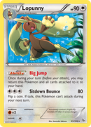 Lopunny (85/106) [XY: Flashfire] - Comfy Hobbies