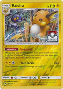 Raichu (41/147) (League Promo 2nd Place) [Sun & Moon: Burning Shadows] - Comfy Hobbies