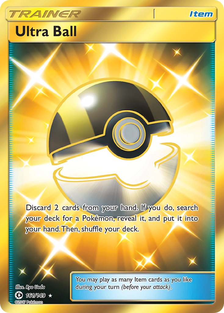 Ultra Ball (161/149) [Sun & Moon: Base Set] - Comfy Hobbies