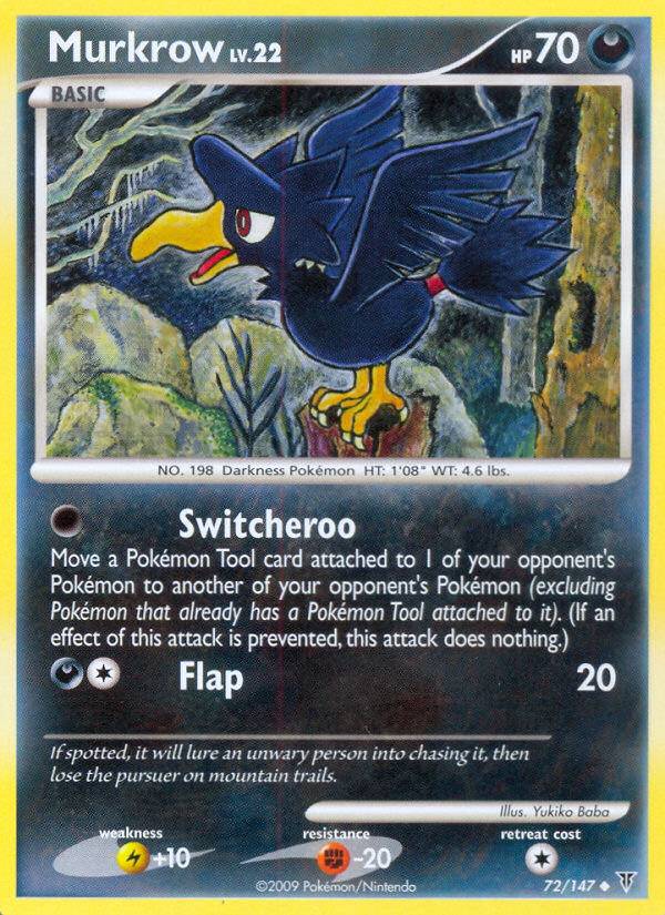 Murkrow (72/147) [Platinum: Supreme Victors] - Comfy Hobbies