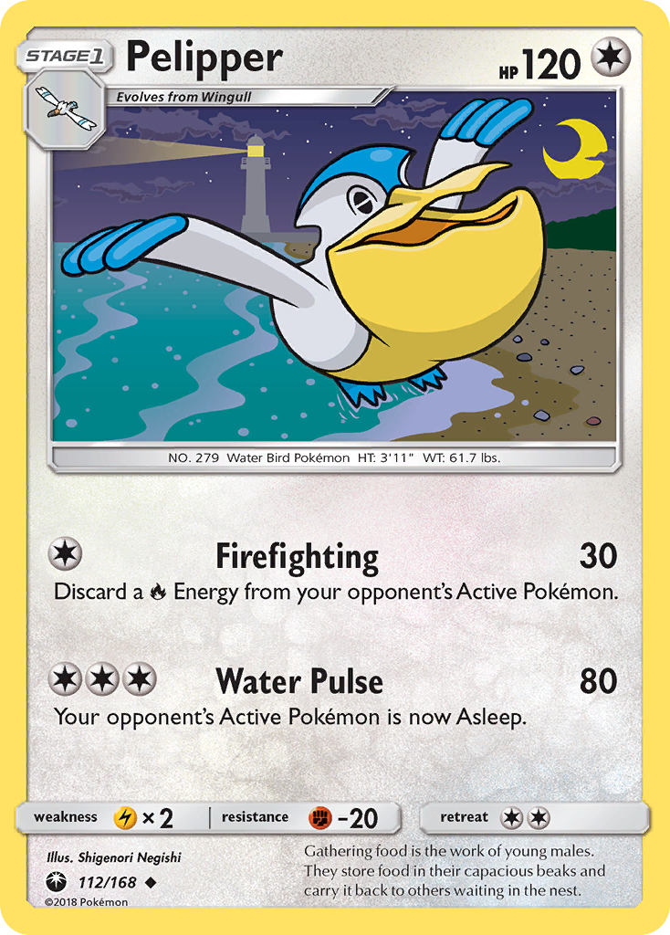 Pelipper (112/168) [Sun & Moon: Celestial Storm] - Comfy Hobbies
