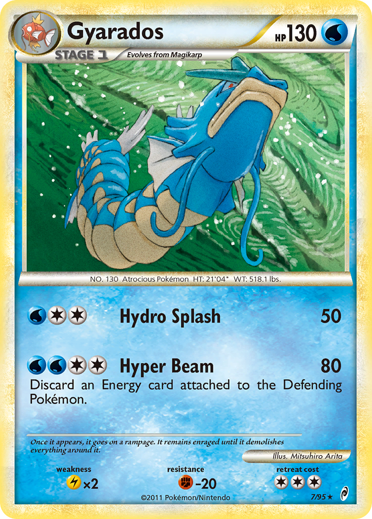 Gyarados (7/95) [HeartGold & SoulSilver: Call of Legends] - Comfy Hobbies