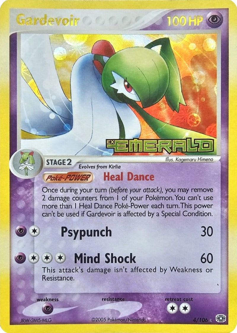 Gardevoir (4/106) (Stamped) [EX: Emerald] - Comfy Hobbies