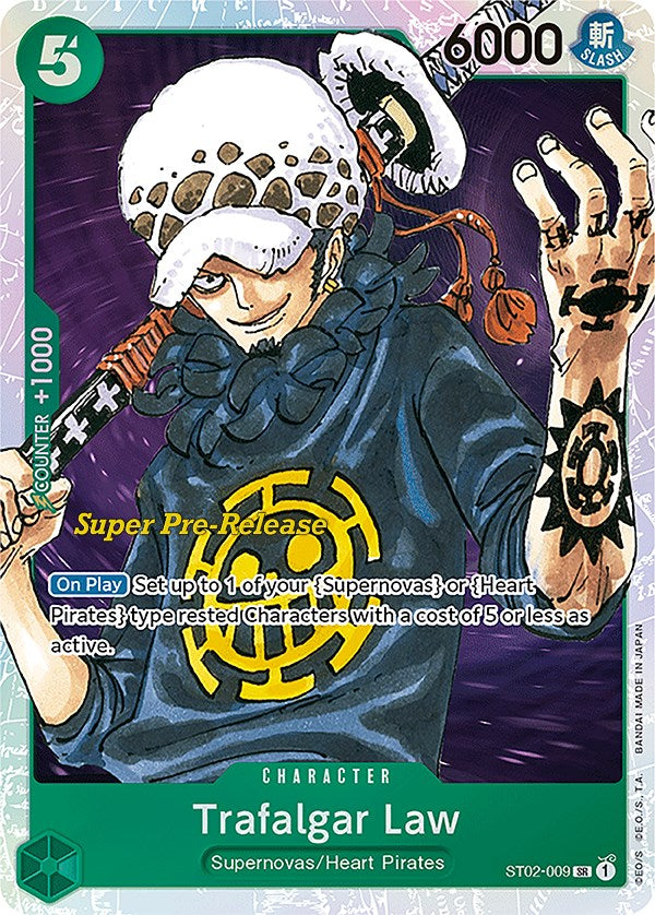 Trafalgar Law [Super Pre-Release Starter Deck: Worst Generation] - Comfy Hobbies