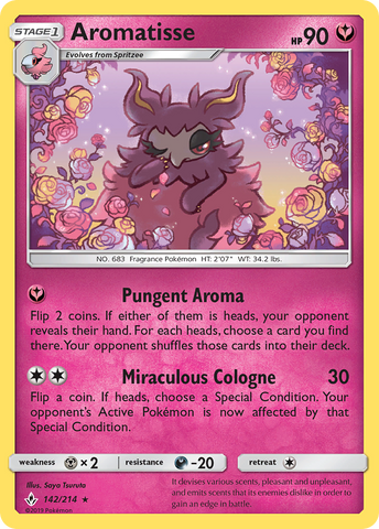 Aromatisse (142/214) [Sun & Moon: Unbroken Bonds] - Comfy Hobbies