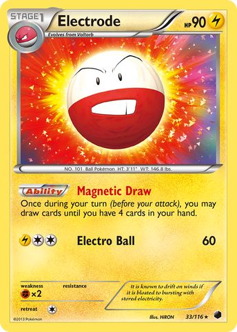 Electrode (33/116) [Black & White: Plasma Freeze] - Comfy Hobbies