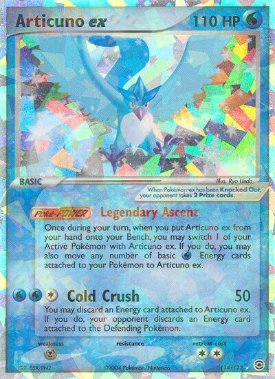 Articuno ex (114/112) [EX: FireRed & LeafGreen] - Comfy Hobbies