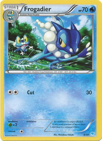 Frogadier (6/30) [XY: Trainer Kit 3 - Suicune] - Comfy Hobbies