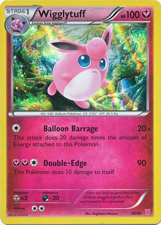 Wigglytuff (30/30) [XY: Trainer Kit 1 - Wigglytuff] - Comfy Hobbies