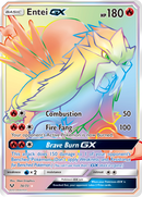 Entei GX (74/73) [Sun & Moon: Shining Legends] - Comfy Hobbies