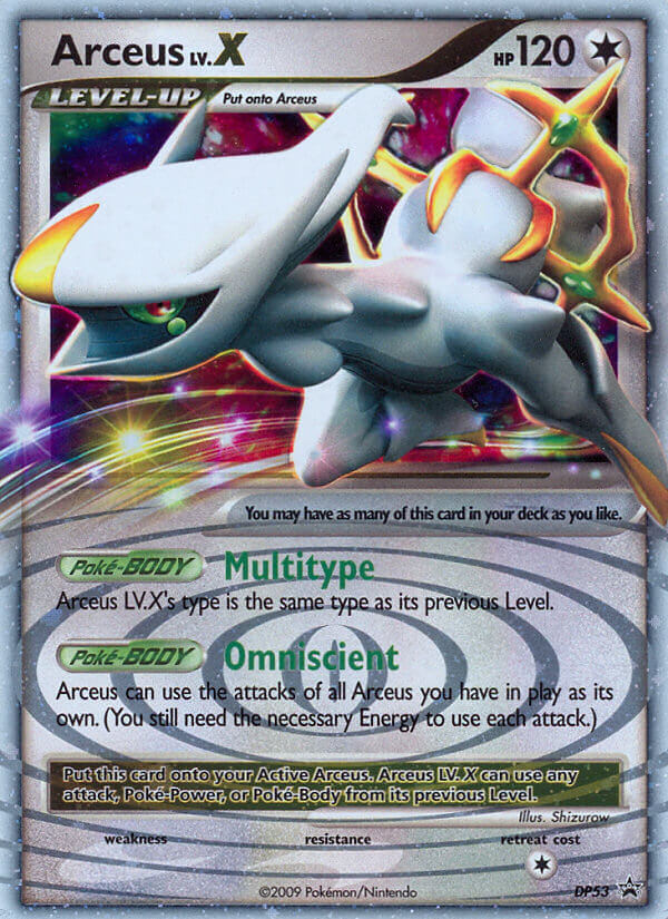 Arceus Lv.X (DP53) [Diamond & Pearl: Black Star Promos] - Comfy Hobbies