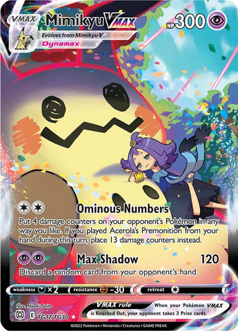 Mimikyu VMAX (TG17/TG30) [Sword & Shield: Brilliant Stars] - Comfy Hobbies