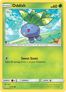 Oddish (2/236) [Sun & Moon: Cosmic Eclipse] - Comfy Hobbies