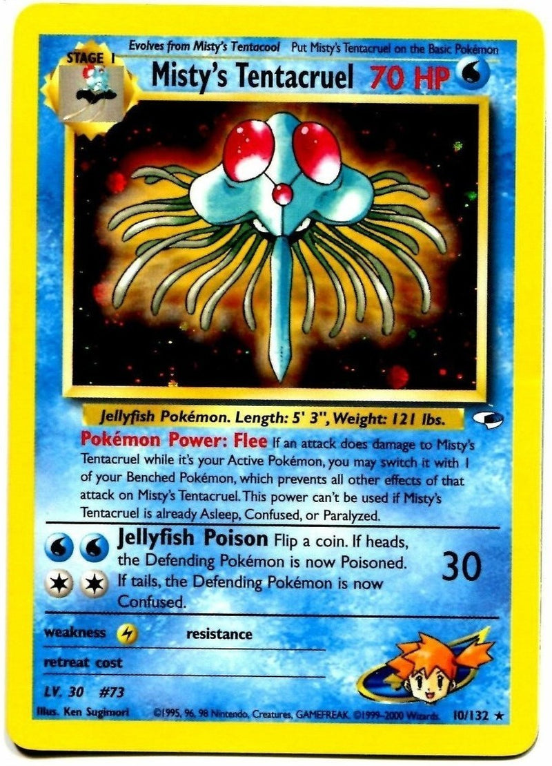 Misty's Tentacruel (10/132) [Gym Heroes Unlimited] - Comfy Hobbies