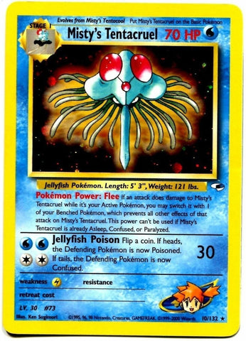Misty's Tentacruel (10/132) [Gym Heroes Unlimited] - Comfy Hobbies