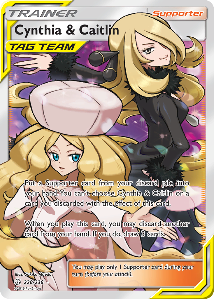 Cynthia & Caitlin (228/236) [Sun & Moon: Cosmic Eclipse] - Comfy Hobbies