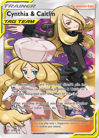 Cynthia & Caitlin (228/236) [Sun & Moon: Cosmic Eclipse] - Comfy Hobbies