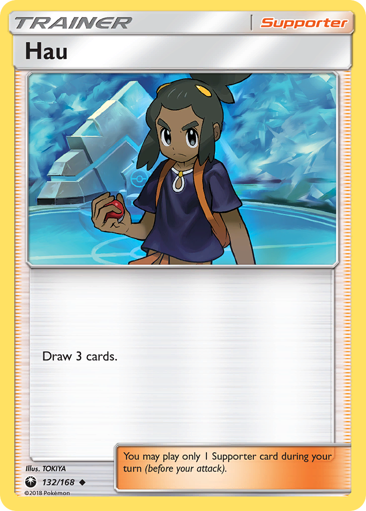 Hau (132/168) [Sun & Moon: Celestial Storm] - Comfy Hobbies