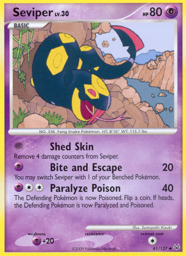 Seviper (61/127) [Platinum: Base Set] - Comfy Hobbies