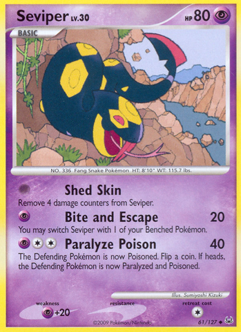 Seviper (61/127) [Platinum: Base Set] - Comfy Hobbies