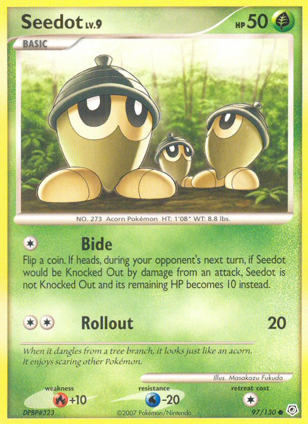 Seedot (97/130) [Diamond & Pearl: Base Set] - Comfy Hobbies