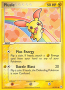 Plusle (69/101) [EX: Hidden Legends] - Comfy Hobbies