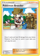 Pokemon Breeder (63/73) [Sun & Moon: Shining Legends] - Comfy Hobbies