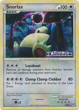 Snorlax (33/95) (Prerelease Promo) [Nintendo: Black Star Promos] - Comfy Hobbies