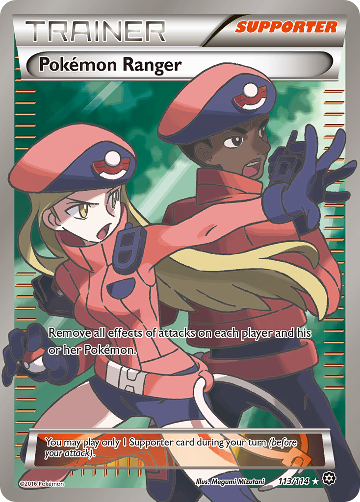 Pokemon Ranger (113/114) [XY: Steam Siege] - Comfy Hobbies