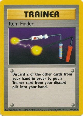 Item Finder (74/102) [Base Set Unlimited] - Comfy Hobbies