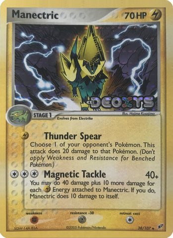 Manectric (38/107) (Stamped) [EX: Deoxys] - Comfy Hobbies