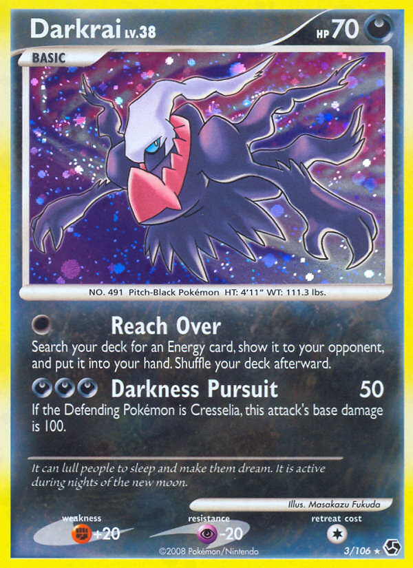 Darkrai (3/106) [Diamond & Pearl: Great Encounters] - Comfy Hobbies