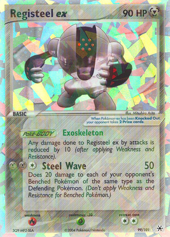 Registeel ex (99/101) [EX: Hidden Legends] - Comfy Hobbies
