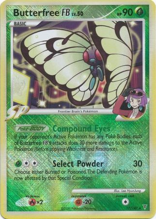 Butterfree FB LV.50 (17/147) (League Promo) [Platinum: Supreme Victors] - Comfy Hobbies