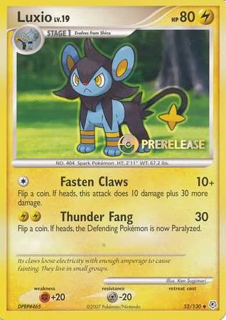 Luxio (52/130) (Prerelease Promo) [Nintendo: Black Star Promos] - Comfy Hobbies