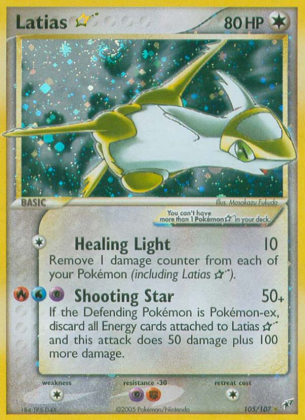 Latias Star (105/107) [EX: Deoxys] - Comfy Hobbies