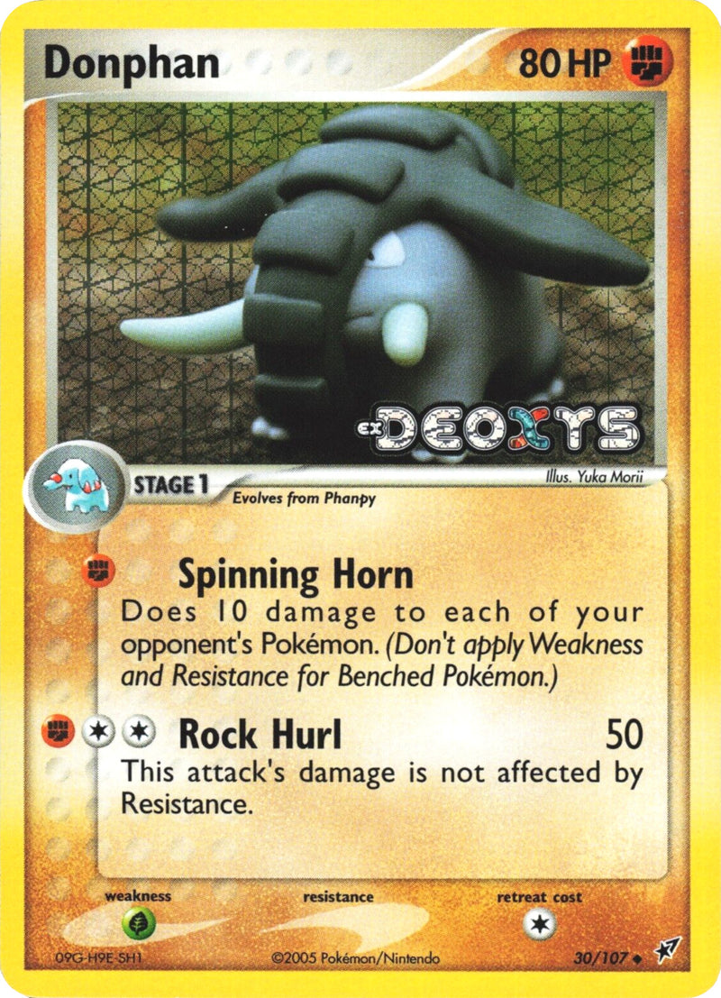 Donphan (30/107) (Stamped) [EX: Deoxys] - Comfy Hobbies