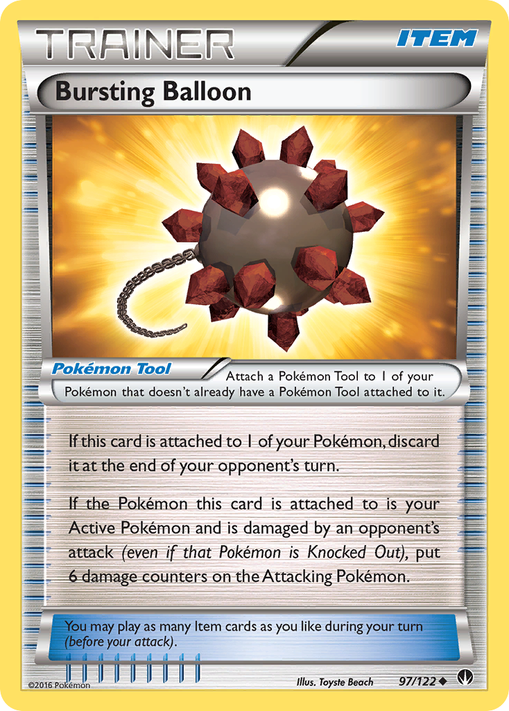 Bursting Balloon (97/122) [XY: BREAKpoint] - Comfy Hobbies