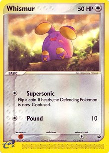 Whismur (019) (Cosmos Holo) [Nintendo: Black Star Promos] - Comfy Hobbies