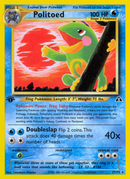 Politoed (27/75) [Neo Discovery 1st Edition] - Comfy Hobbies