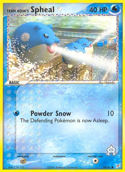 Team Aqua's Spheal (56/95) [EX: Team Magma vs Team Aqua] - Comfy Hobbies
