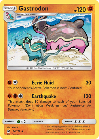 Gastrodon (54/111) [Sun & Moon: Crimson Invasion] - Comfy Hobbies