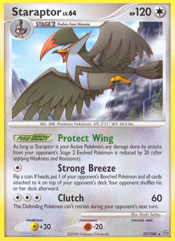 Staraptor (27/100) [Diamond & Pearl: Stormfront] - Comfy Hobbies