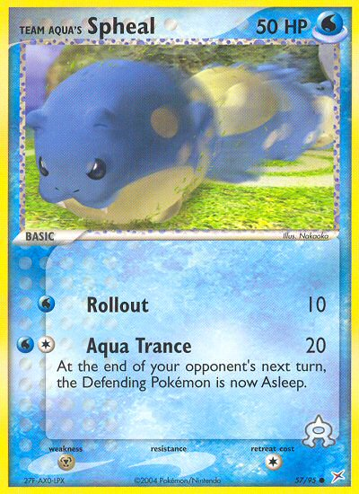 Team Aqua's Spheal (57/95) [EX: Team Magma vs Team Aqua] - Comfy Hobbies