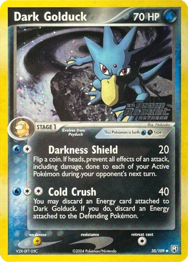 Dark Golduck (35/109) (Stamped) [EX: Team Rocket Returns] - Comfy Hobbies