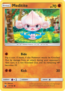 Meditite (76/168) [Sun & Moon: Celestial Storm] - Comfy Hobbies