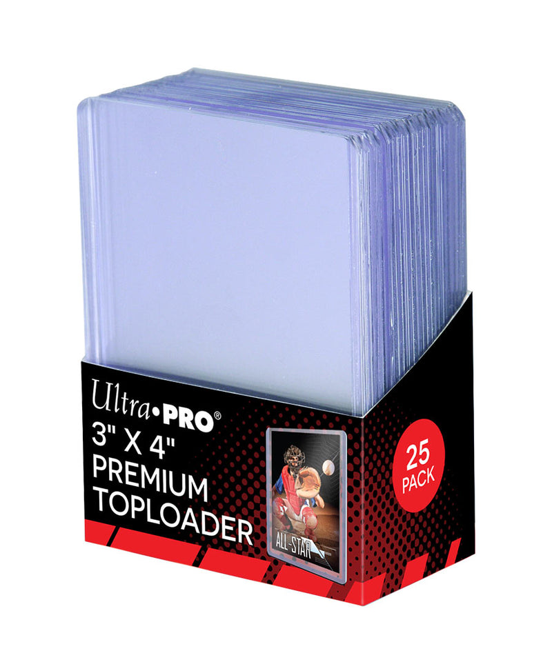 Ultra PRO: Toploader - 3" x 4" (25ct - Premium) - Comfy Hobbies